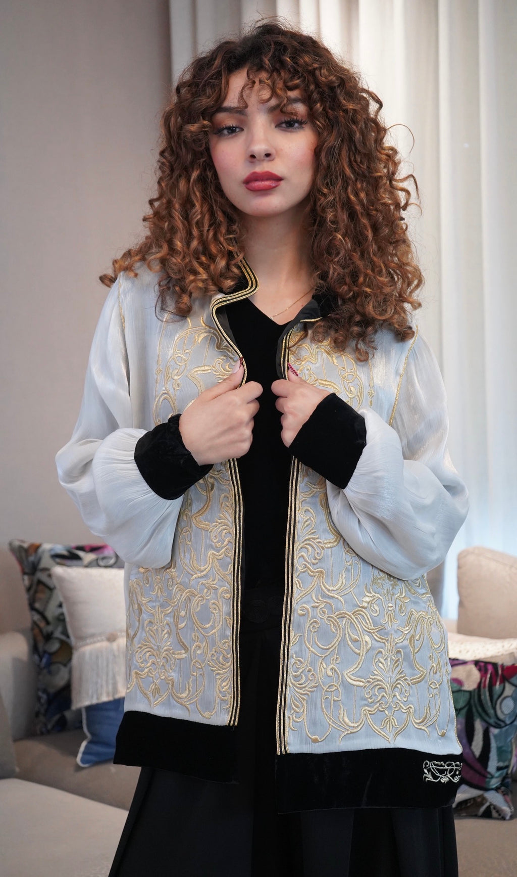 Blazer orgonza