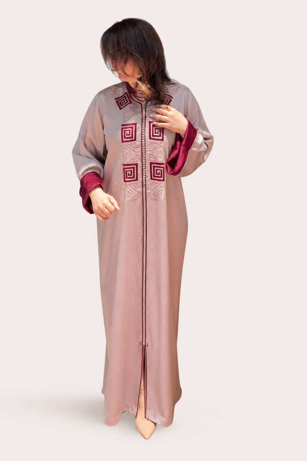 Caftan en broderie