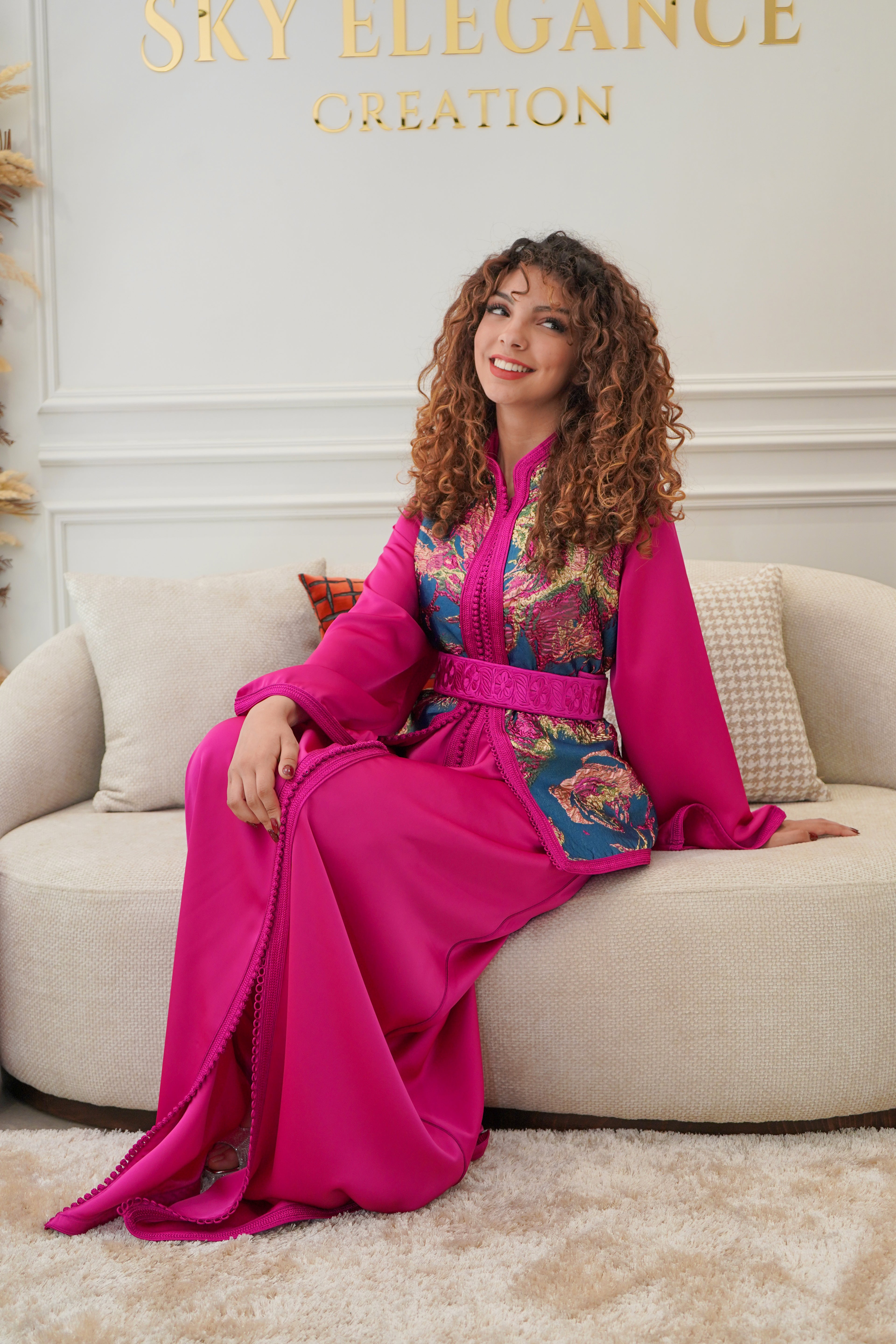 Caftan rosa