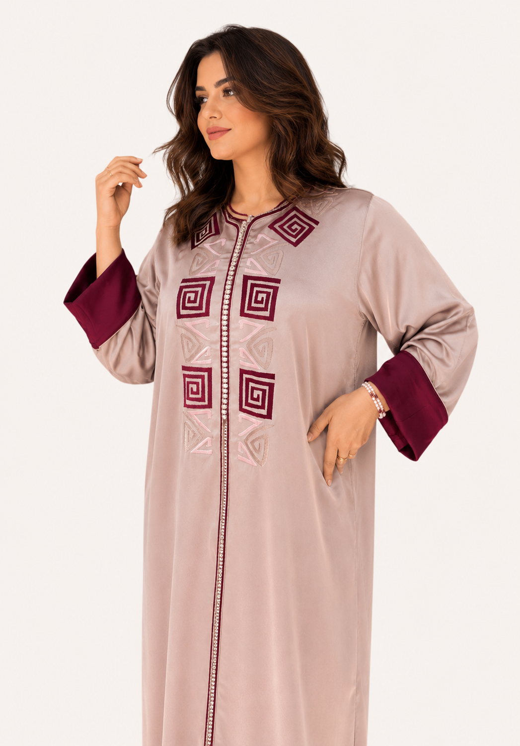 Caftan en broderie