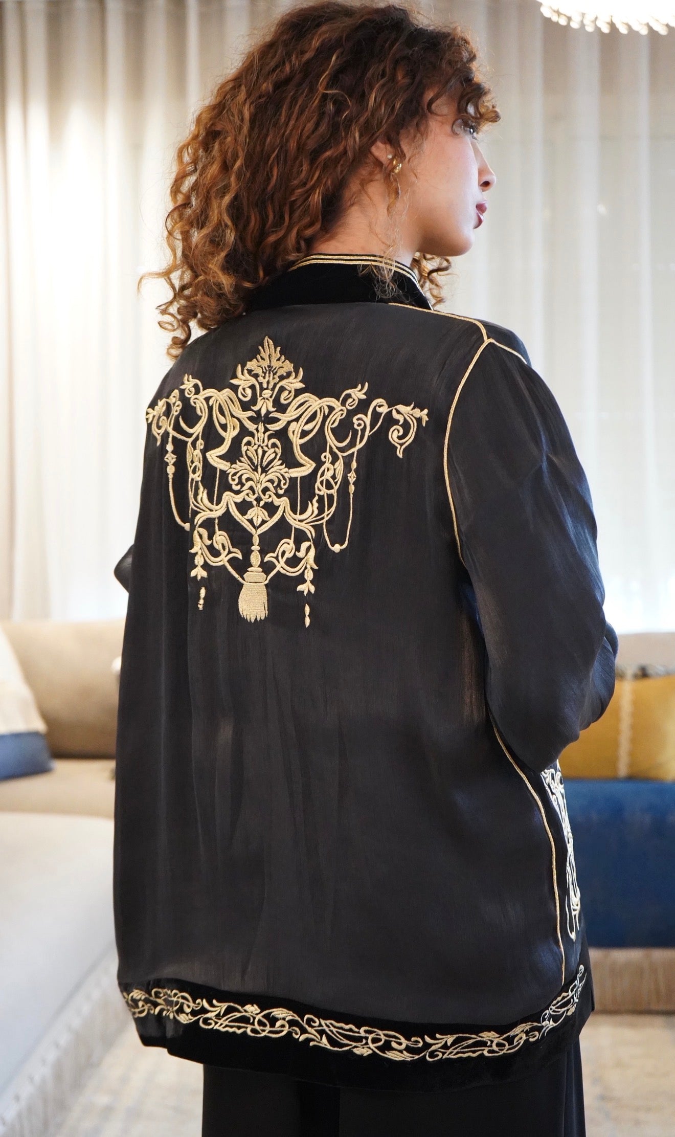 Blazer orgonza
