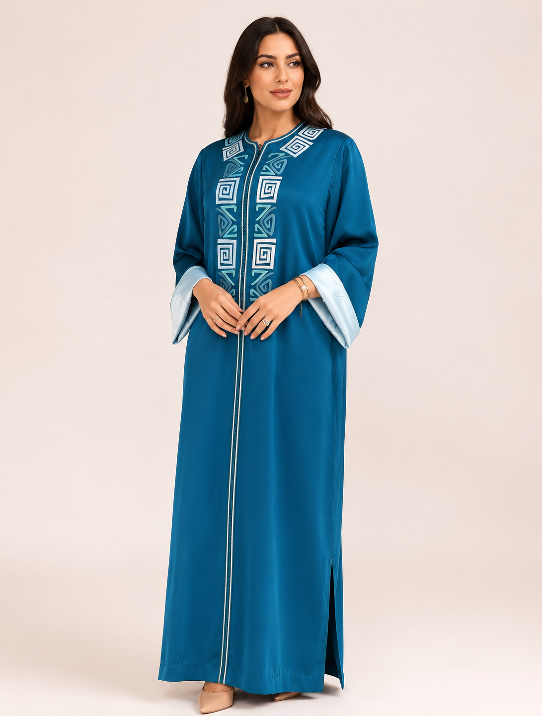 Caftan en broderie