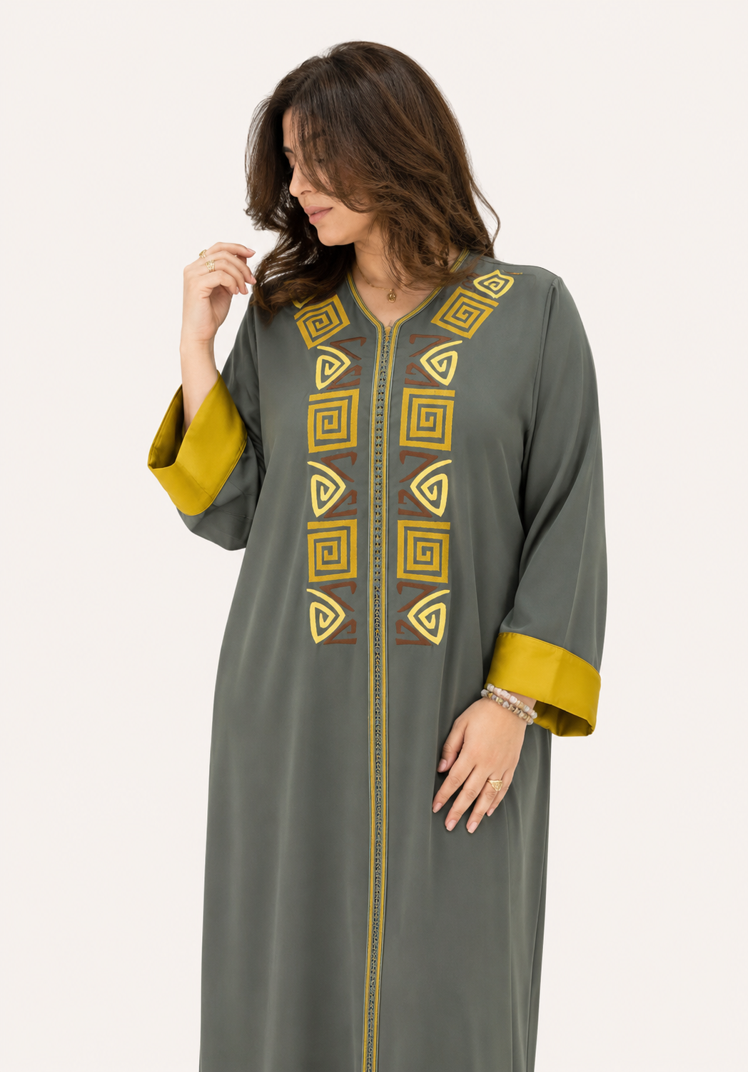 Caftan en broderie