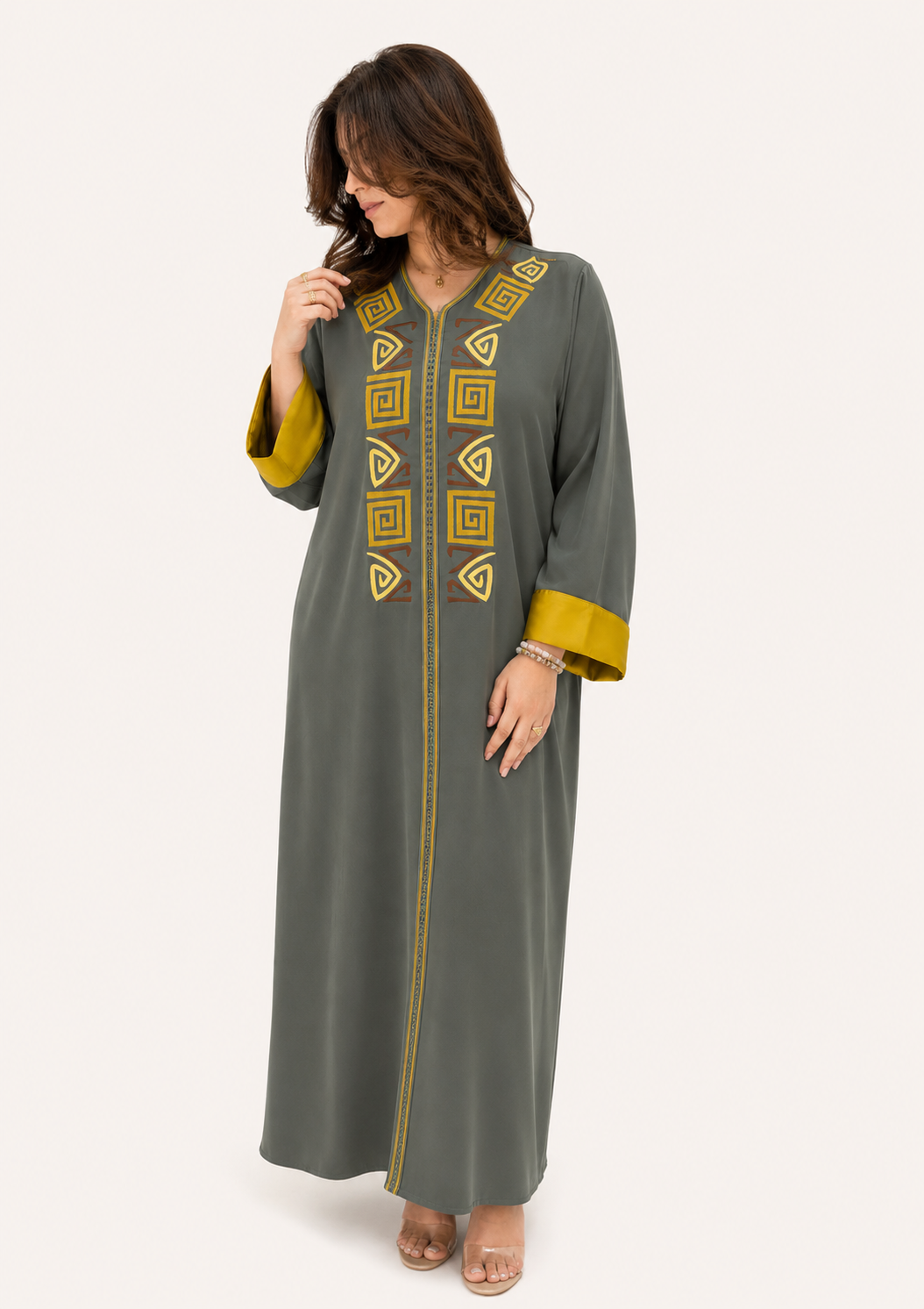 Caftan en broderie